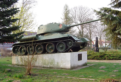 Einziger T 34 in Ostdeutschland (Lalendorf )