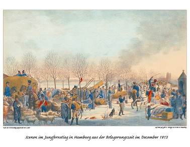 Hamborg in'n Belagerungswinter 1813