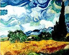 Koornfeld, van Gogh